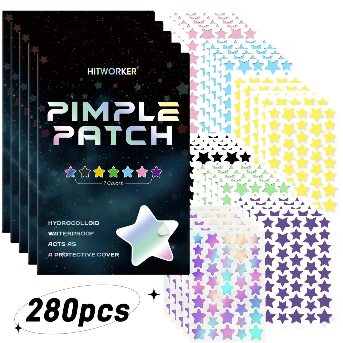 StarPatch — Hydrocolloid Star Blemish Patches