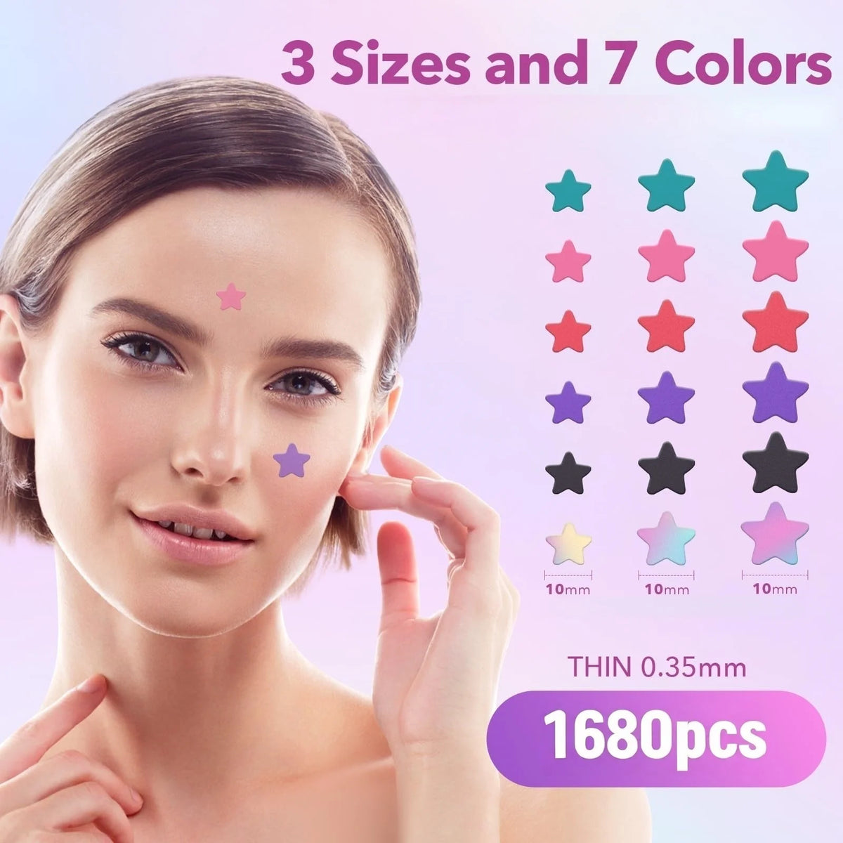 StarPatch — Hydrocolloid Star Blemish Patches