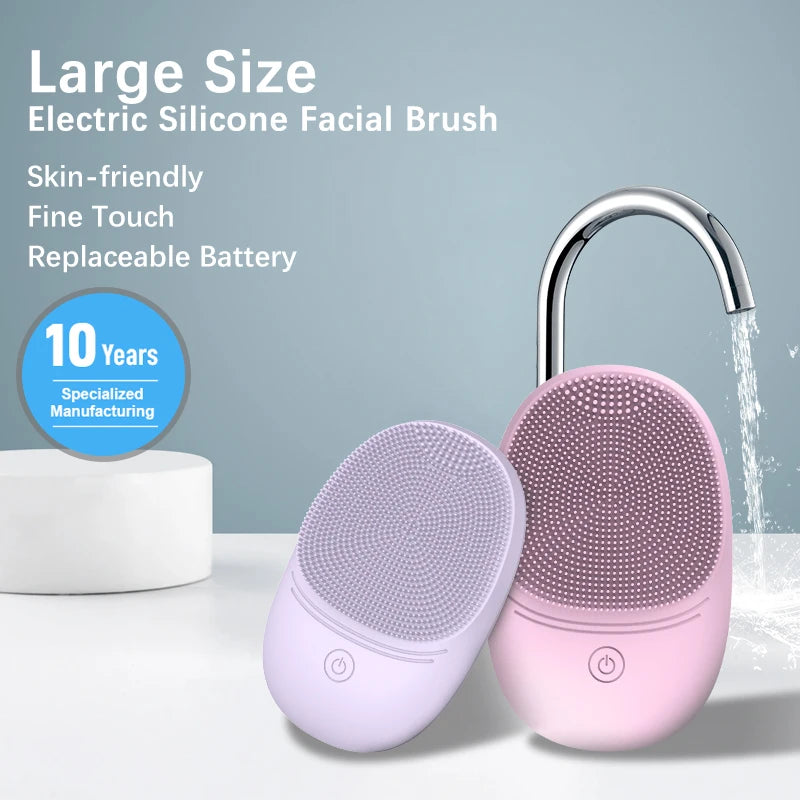 Sonic Silicone Facial Cleansing Brush